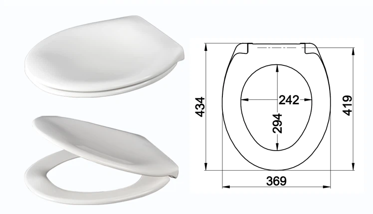slow lowering toilet seat size slow lowering toilet seat size