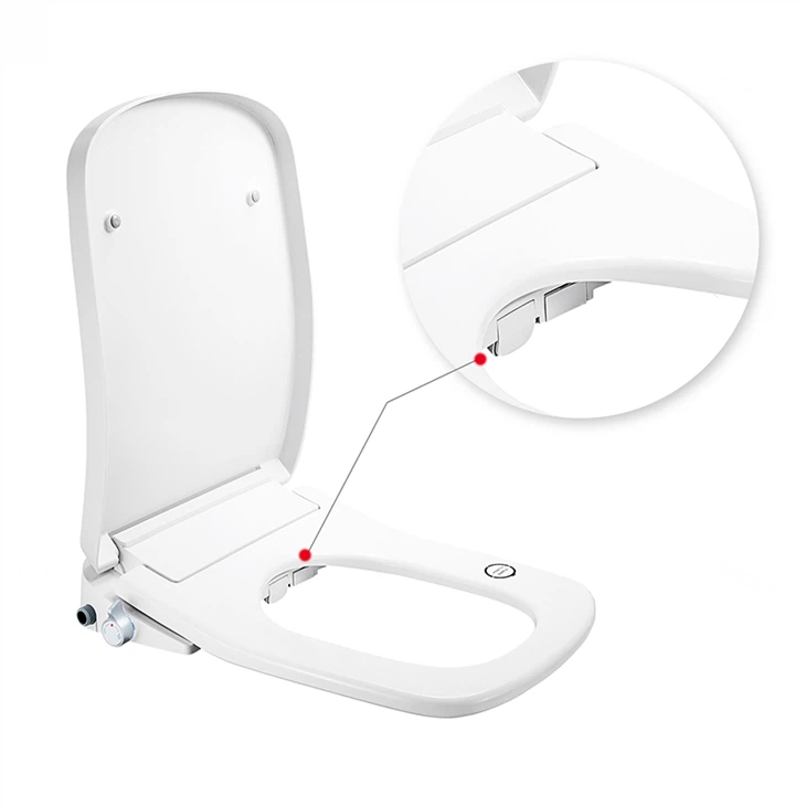 toilet seat with bidet and dryer