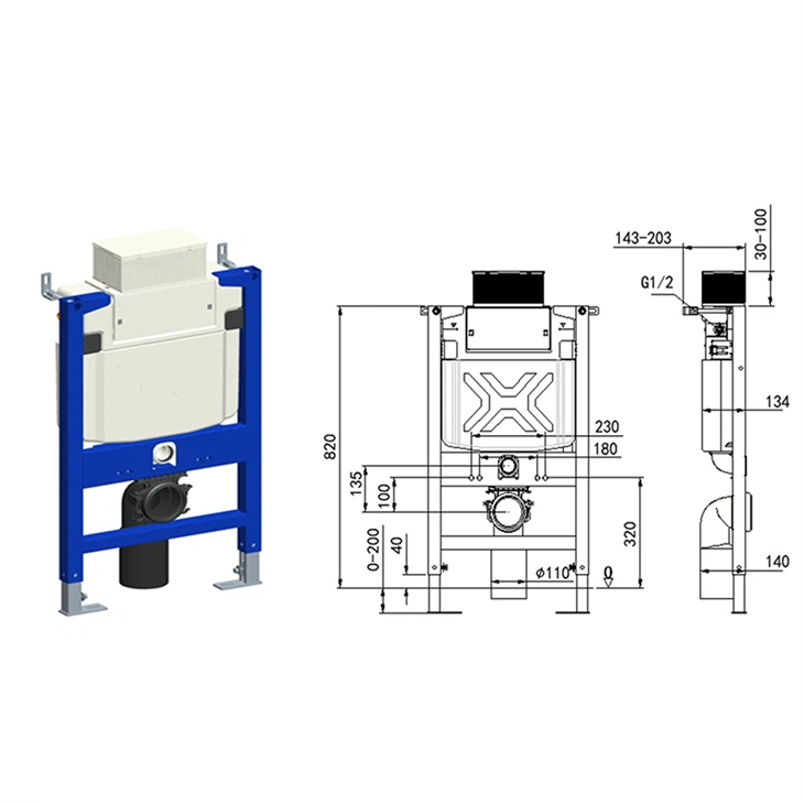 Sisseehitatud WC tsistern