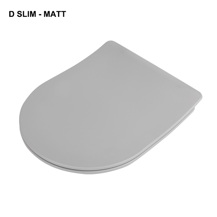 Hall aeglaselt suletav WC-pott