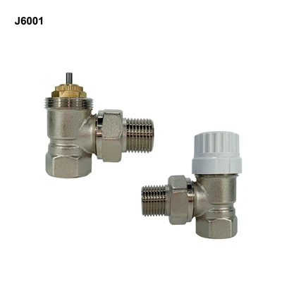 Nurga all olev termostaatradiaatori ventiil